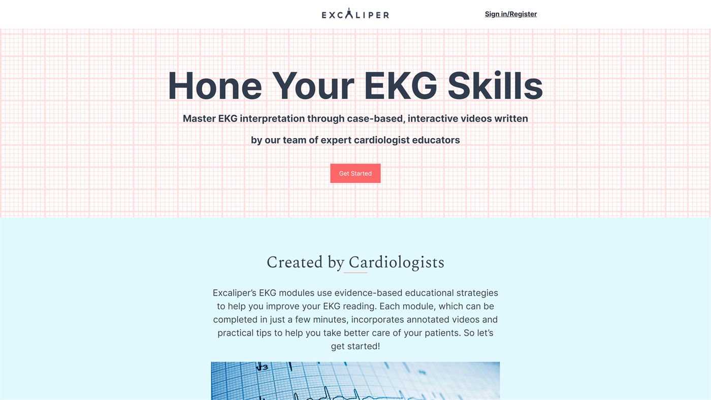 Excaliper quizzing and grade tracking app screenshot