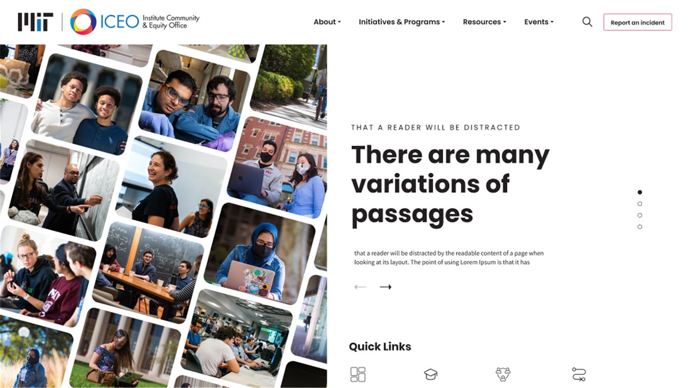 MIT ICEO website screenshot
